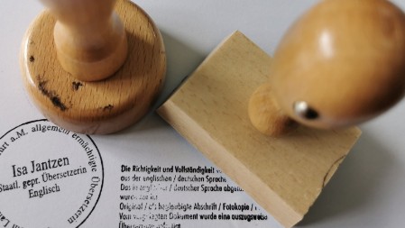 Fachrichtung Übersetzen